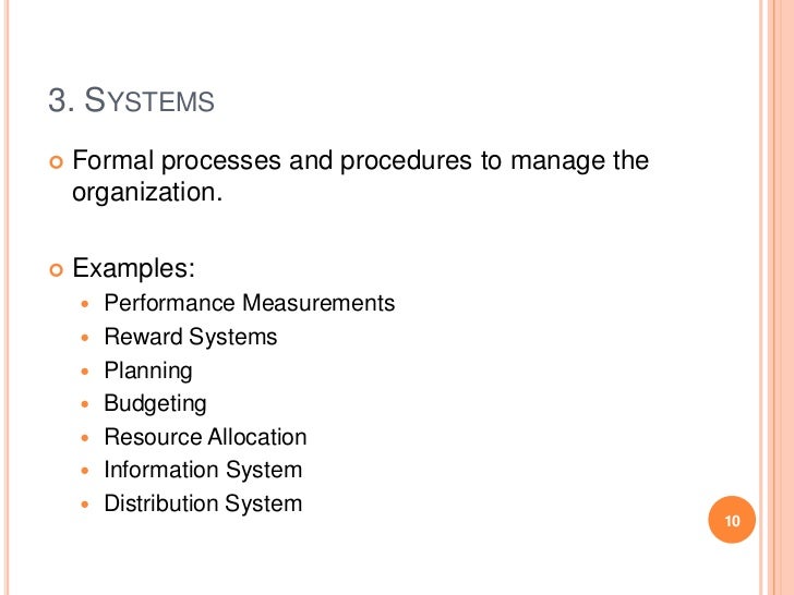 Mc kenzie 7s framework