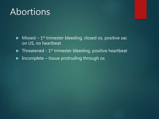 Obgyn ABSITE review | PPTX