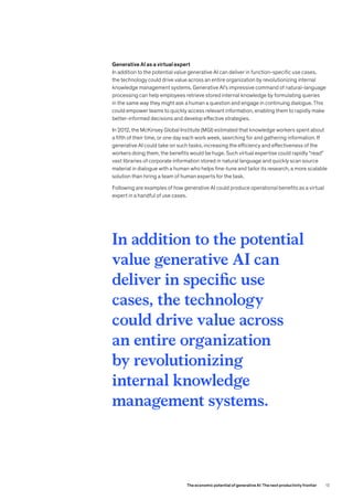 Generative AI Potential | PDF