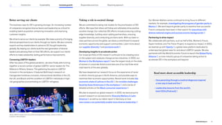Taking a role in societal change
We are committed to being role models for the prioritization of DEI
efforts. We hope that others will follow and ultimately drive positive
societal change. Our collective DEI efforts include producing cutting-
edge knowledge, building value-adding partnerships, ensuring
supplier diversity, and conducting pro bono work. With our best-in-
class partners across the globe, we share a commitment to expand
economic opportunity and support communities. Learn more about
our supplier diversity and pro bono work .
Developing insights to accelerate action
Our broad portfolio of DEI research continues to be a leading voice
on the subject and catalyzes change across industries. In 2022, our
Women in the Workplace report was the largest study on the state
of women in corporate America and was one of our top three most
read reports of the year globally.
We have deepened our research focus on the experience of racial
or ethnic minority groups in North America, and possible ways to
maximize their economic opportunities. Recent work includes the
economic state of Latinos in the US , the invisible challenges
faced by Asian Americans in the workplace , and a series of
detailed articles on the Black consumer experience .
We plan to expand our global research. In 2022, we were proud to
present research on socioeconomic Diversity Matters in Latin
America , as well as our latest report in Germany on how
new careers can potentially enable more diverse leadership .
Our Women Matters series continued to bring focus to different
markets, for example, investigating the progress of gender parity in
Mexico . We went beyond gender parity to examine how successful
French companies have been in their search for executives with
diverse national origins and socioeconomic backgrounds .
Partnering to drive impact
We collaborate with partners, such as HeForShe, Women’s Forum,
Aspen Institute, and The Trevor Project, to expand our impact. In 2022,
we teamed up with Openly , a global news platform dedicated to
underreported global news for and about LGBTQ+ people. We also
partnered with the World Economic Forum to launch the Global Parity
Alliance , a cross-industry group of companies taking action to
accelerate DEI in the workplace and beyond.
Better serving our clients
The business case for DEI is growing stronger. An increasing number
of companies recognize diverse teams and leadership as critical for
enabling talent acquisition, enhancing innovation, and improving
customer insights.
We strive to serve our clients by example. We make a priority of bringing
diverse perspectives to our clients through our teams. We also convene
experts and key stakeholders to advance DEI thought leadership
globally. By helping our clients build the next generation of diverse
leaders and advising them on their DEI efforts, we support our clients’
efforts to make substantial, lasting performance improvements.
Convening LGBTQ+ leaders
After two years of the global pandemic, we were finally able to bring
together a record number of global LGBTQ+ senior leaders for The
Alliance in Athens, Greece. This gathering focused on LGBTQ+
inclusion in the workplace. It featured McKinsey’s research on
transgender/nonbinary inclusion; intersectional identities in the US,
the UK, and Brazil; and the condition of LGBTQ+ individuals in high-
risk geographies (concentrating on LGBTQ+ refugees).
Senior LGBTQ+ leaders from around the world gathered in Athens, Greece, to discuss
inclusion in the workplace.
Read more about accessible leadership
» How parenting through a medical diagnosis inspired
a new way to lead and live
» Leadership lessons from the world’s
best CEOs [Podcast]
51
2022 ESG Report
Introduction Sustainability Inclusive growth Reporting approach
Responsible practices
 