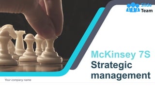McKinsey 7S
Strategic
management
Your company name
 
