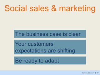 The social enterprise Slide 22