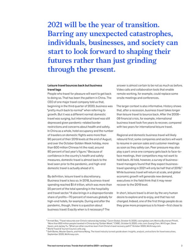 Mckinsey trends 2021 PDF