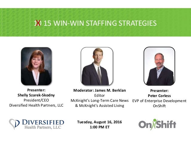 10 win win staffing strategies in senior care staffing strategies