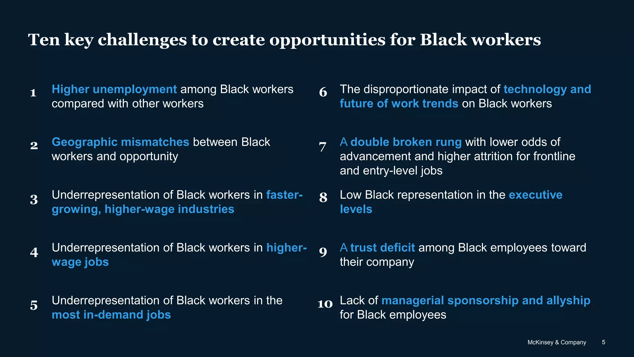 Race in the workplace: The Black experience in the US private sector | PDF