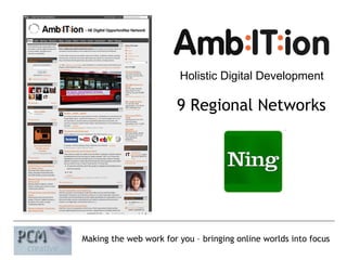 9 Regional Networks Holistic Digital Development 