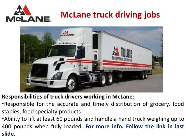 truck driver responsibilities