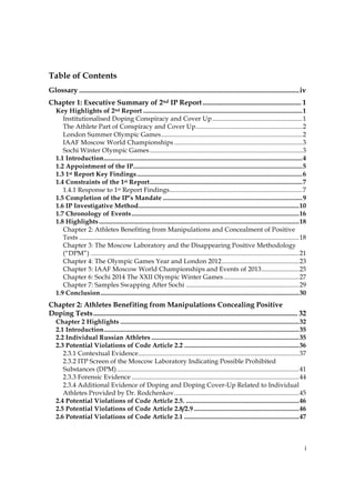   i	
  
Table of Contents
Glossary ..........................................................................................