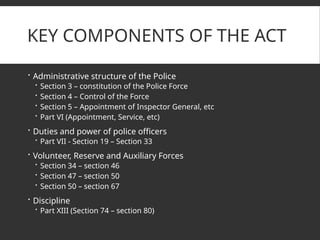 The constitutional power of law enforcement | PPTX