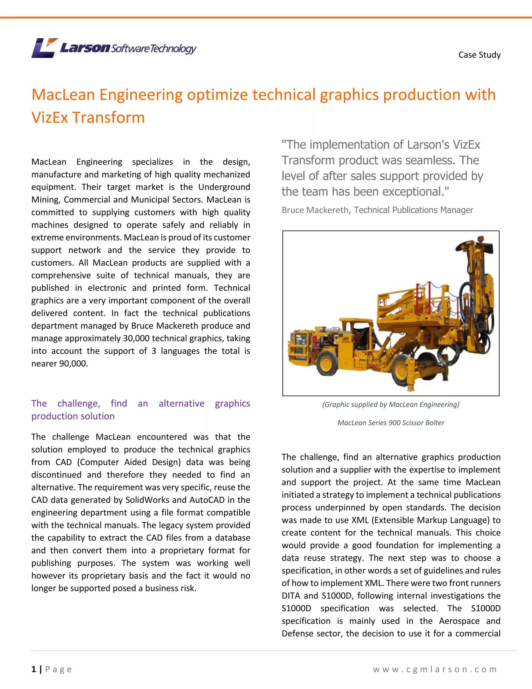 McLean Engineering Case Study | PDF