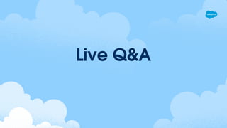 Live Q&A
 