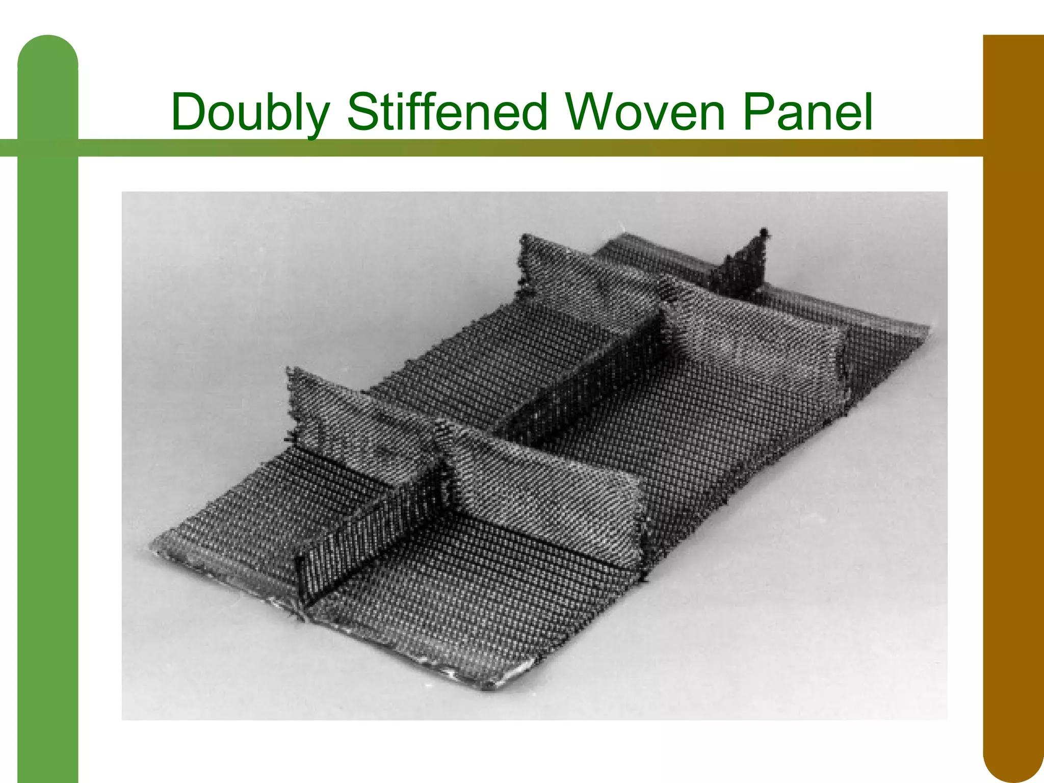 Doubly Stiffened Woven Panel

 