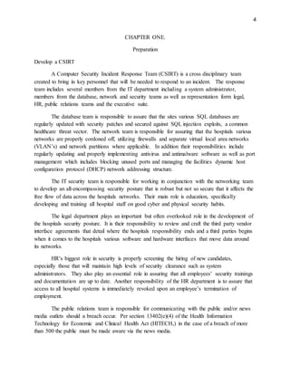 Sample Incident Response Plan | DOCX