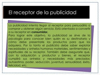    La radioCaracterísticas no verbalesLa música: cumple un rol fundamental, ya que puede ser usada tanto para ser escuchada y gozada por el oyente, como para marcar cambios de programa, ambientar mensajes verbales, atraer la atención del auditor, introducir secciones y destacar distintas emisoras.Los efectos sonoros: son aquellos que reemplazan sonidos naturales (animales, fenómenos atmosféricos, de la vida cotidiana, etc.) con el fin de ambientar determinados espacios radiales.