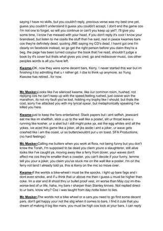 Mc masker and Snizzy  some rap battles