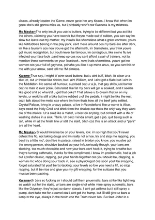 Mc masker and Snizzy  some rap battles