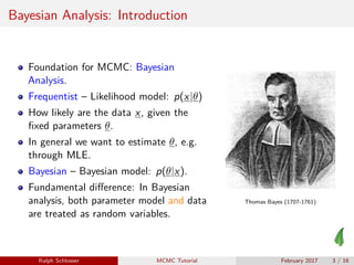 Metropolis-Hastings MCMC Short Tutorial | PDF