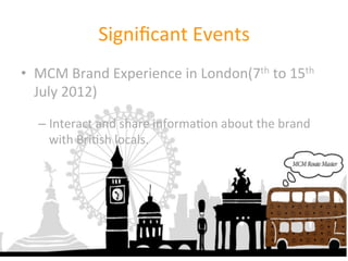 MCM Brand Experience
