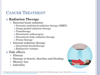 Radiation Intersititial Oncology Hematology Focused History and Physical | PDF