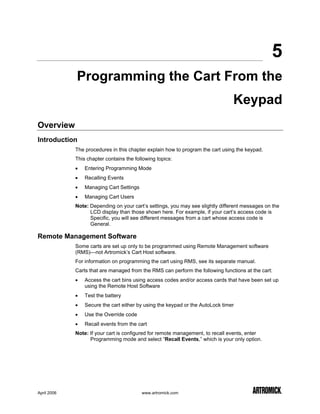 Artromick Mcm Manual for Hospital Computing Solutions | PDF