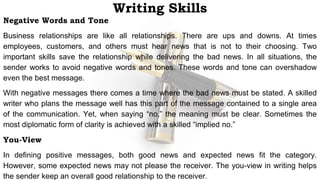 business communication module number three | PPTX