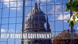 Designing Government: Transforming the Citizen Experience