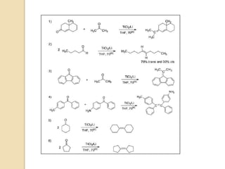 Mcmurry reaction PPT