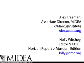 MCN 2012 Horizon Report Preview