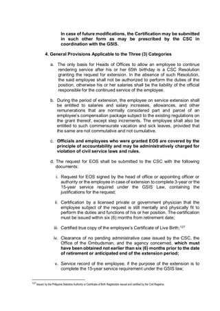 MC No. 08 s. 2025 of the CSC Omnibus Rules on Appointments and Other HR ...