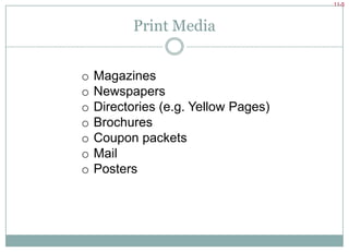 Print MediaMagazines