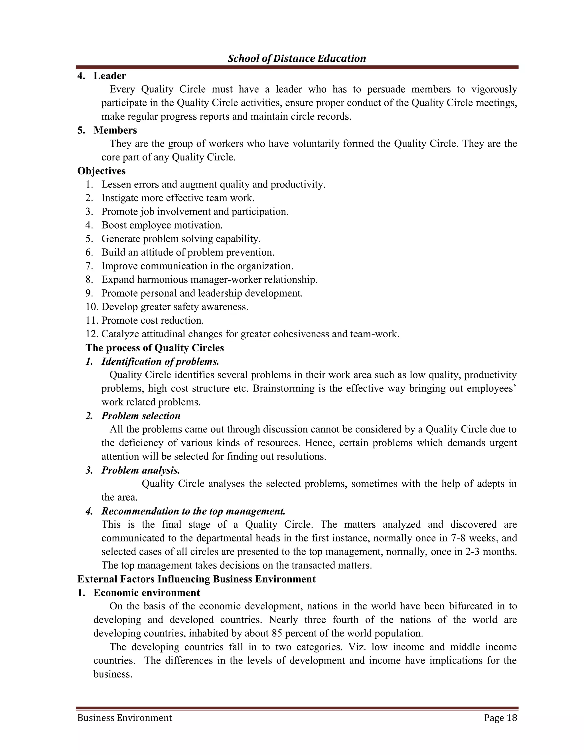 Mcom Business Environment Notes PDF Mcom business environment notes pdf