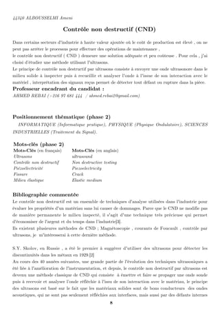 Liste Des Projets Tipe Travail D Initiative Personnelle Encadre