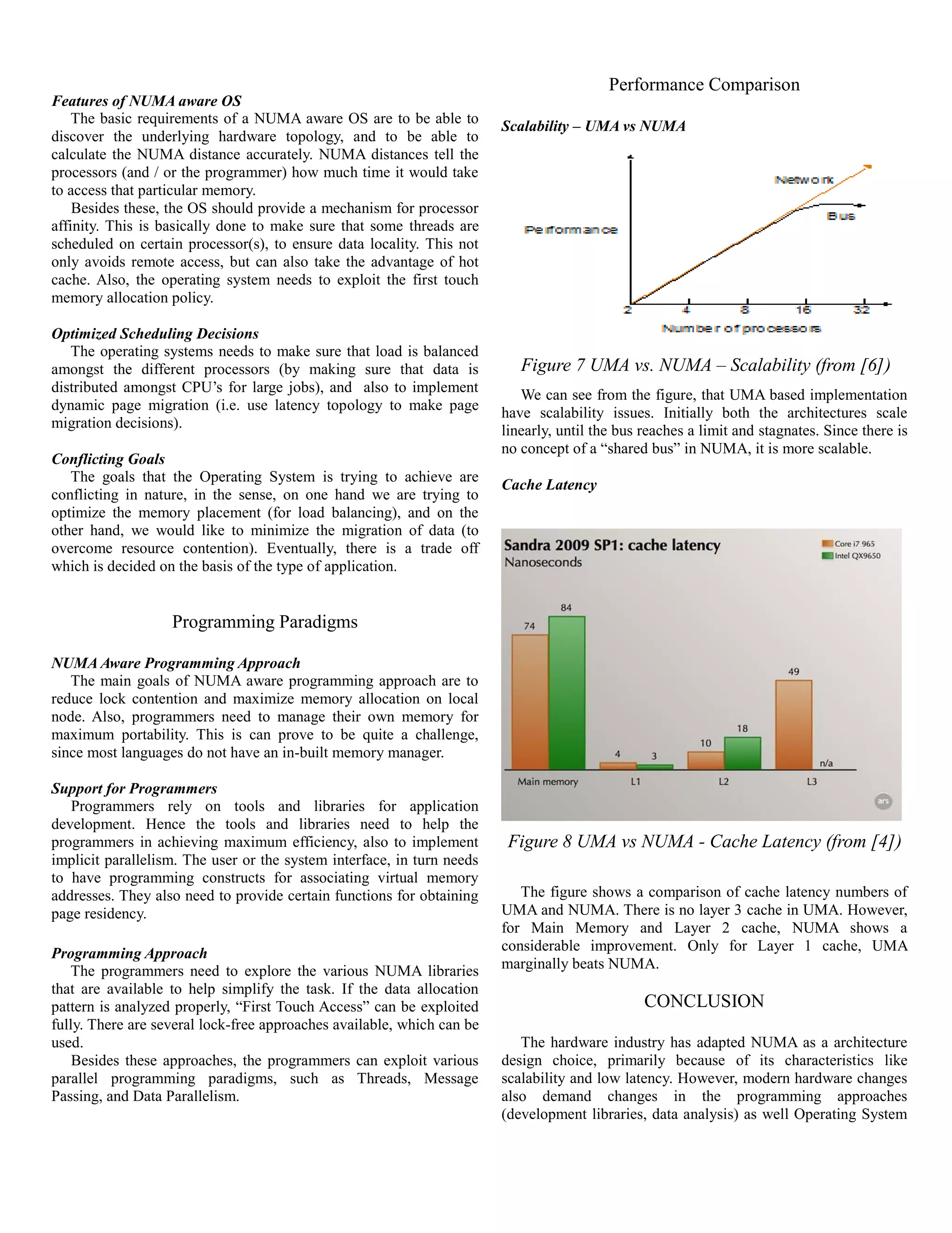 Non uniform memory access numa pdf