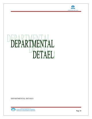 DEPARTMENTAL DETAILS
Page 34
 