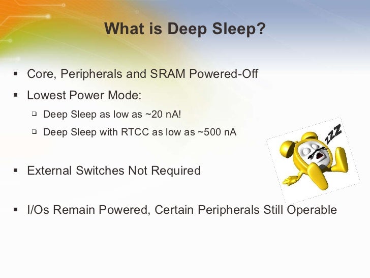 Deep Sleep Mode on Microchip PIC18F and PIC24F MCUs