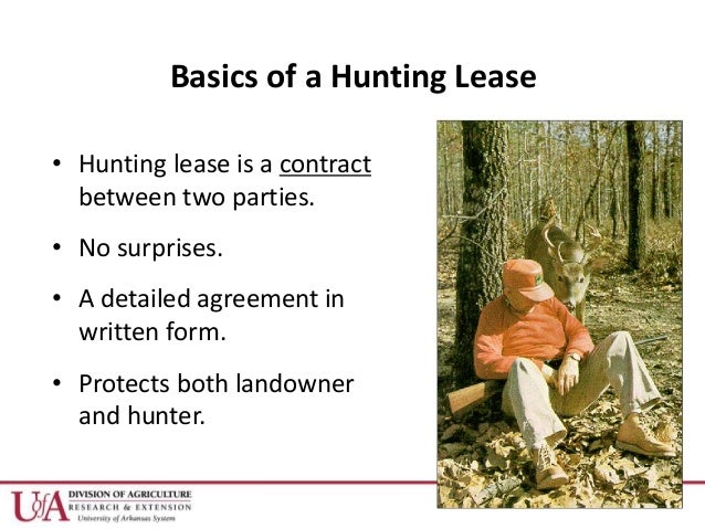 dr becky mcpeake hunting lease dos and donts hunting lease form