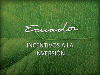  Para complementar el modelo de dolarización, el Código To complement the dollarization model, the Code fomenta: