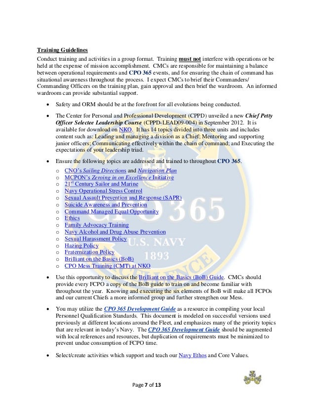 Mcpon 2012 13 cpo 365 guidance final