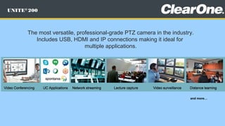 ClearOne Media Collaboration Presentation