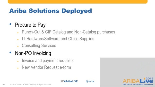 ariba accounts payable automation