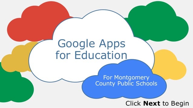 Mcps Google Apps For Education Orientation
