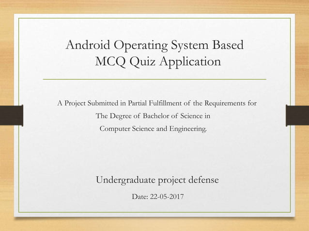 Mcq Peresentation PPT mcq-peresentation-ppt