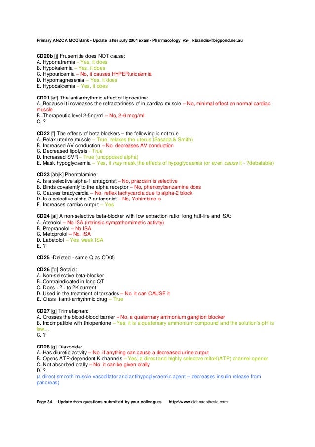Prazosin pharmacology test bank 2018
