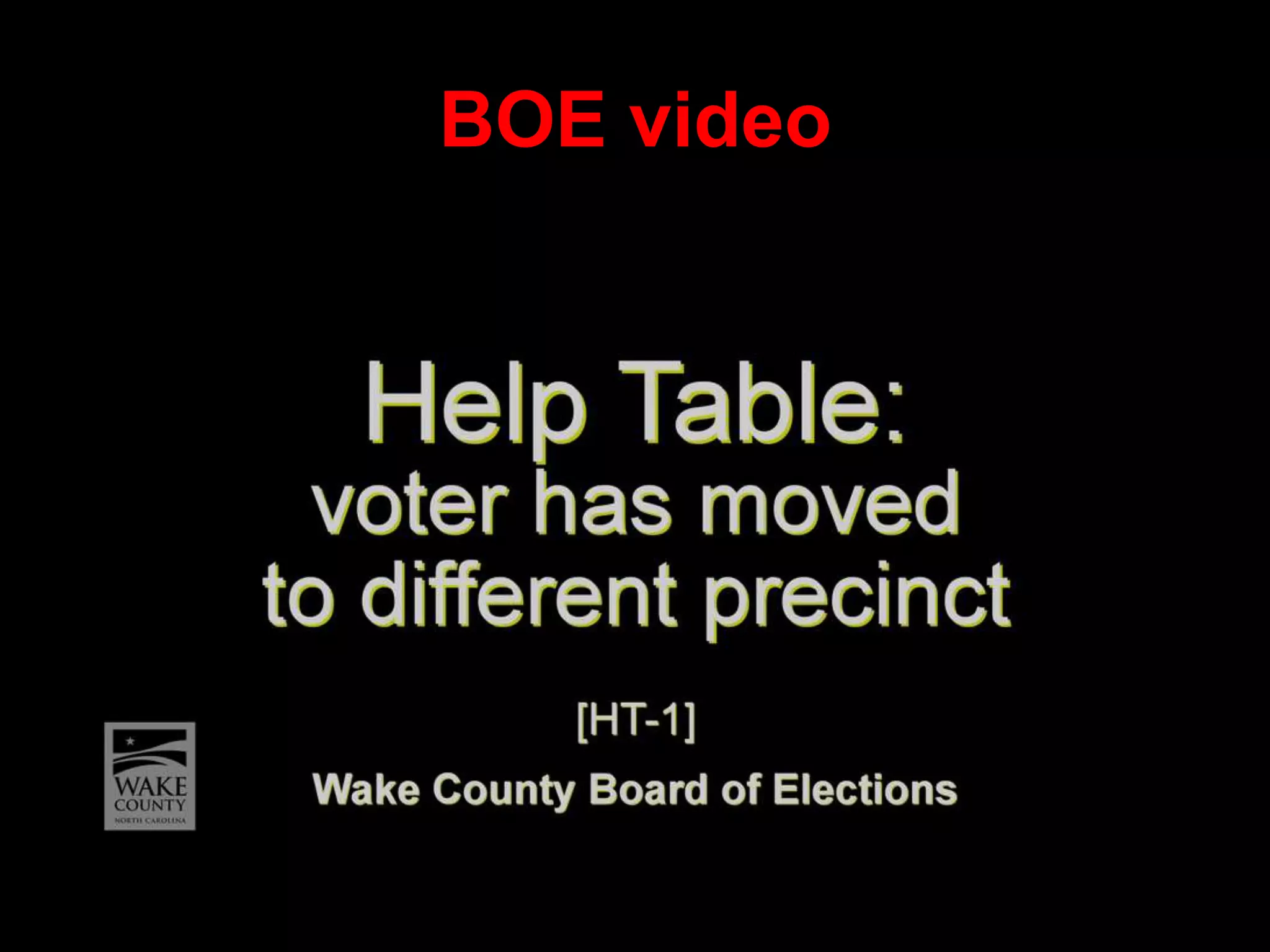 BOE video

 