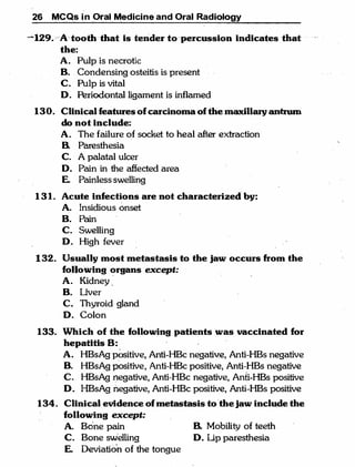MCQ Oral medicine and oral radiology.pdf