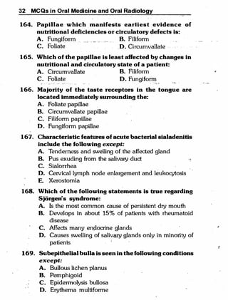 MCQ Oral medicine and oral radiology.pdf