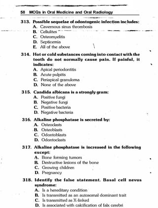 MCQ Oral medicine and oral radiology.pdf