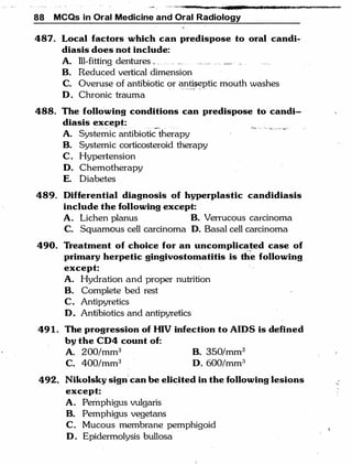 MCQ Oral medicine and oral radiology.pdf