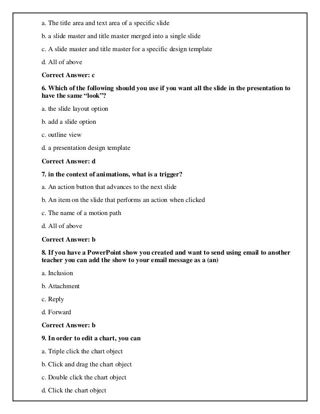 mcq powerpoint 2007 powerpoint presentation outline sample