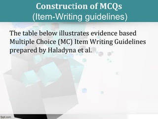 Mc qs formation | PDF